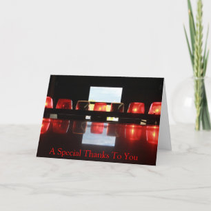 Firefighter - Hartelijk dank Bedankkaart