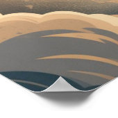 Firefighter Hero Rescue Scene Poster (Hoek)