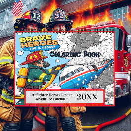 Firefighter Heroes Rescue Adventure 20XX Kalender