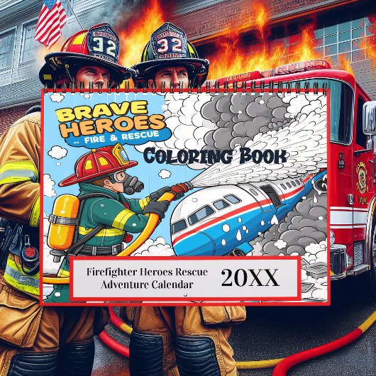 Firefighter Heroes Rescue Adventure 20XX Kalender