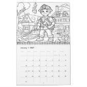 Firefighter Heroes Rescue Adventure 20XX Kalender (Jan 2027)