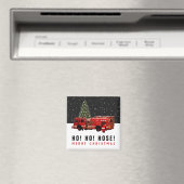 Firefighter Holiday Gifts Magneet (Insitu (Vaatwasser))