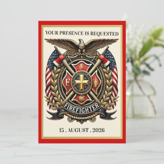 FIREFIGHTER  KAART (Staand voorkant)