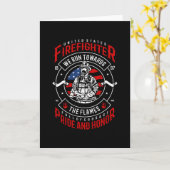 Firefighter Kaart (Gele Bloem)