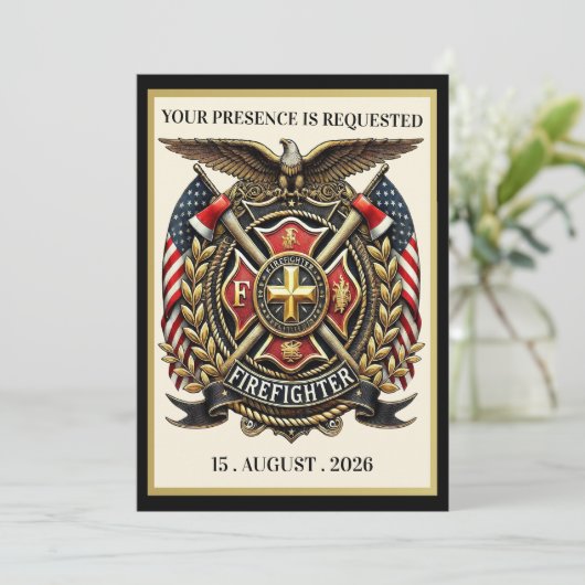 FIREFIGHTER  KAART (Staand voorkant)