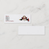 Firefighter Kilroy Profile Card 1 Mini Visitekaartje (Voorkant / Achterkant)