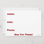 Firefighter Kilroy-uitvindingen Kaart (Achterkant)