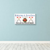 FIREFIGHTER Love Canvas Sign (Insitu (Houten vloer))