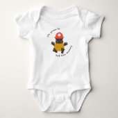 Firefighter mama romper (Voorkant)