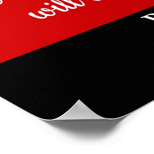 Firefighter Memorial Keepomwille Fireman Funeral Poster (Hoek)