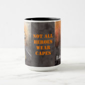 Firefighter Mok Niet alle helden Draag Capes Cup (Midden)