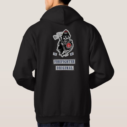 Firefighter Original. Hoodie (Achterkant)