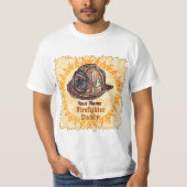 Firefighter papa t-shirt (Voorkant)