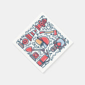 Firefighter Paper Servet (Hoek)