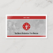 Firefighter | Perfect Visitekaartje (Voorkant)