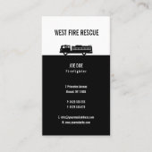 Firefighter | Perfect Visitekaartje (Voorkant)