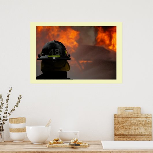 Firefighter Poster (Keuken)