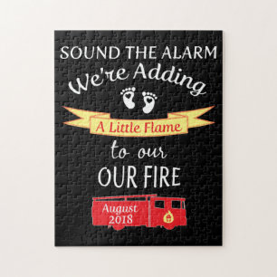 Firefighter Pregnancy Announcement August 2 Legpuzzel