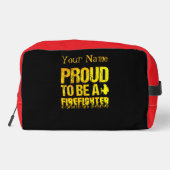 Firefighter Pride & Bravery Toilettasje (Achterkant)