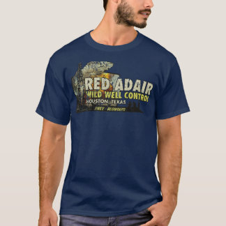 Firefighter Red Adair Wild Well Control 1959 T-shirt