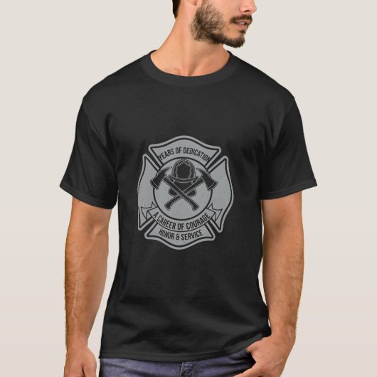 Firefighter Retirement | Retired Firefighter Gift T-shirt (Voorkant)