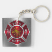 Firefighter  sleutelhanger (Achterkant)