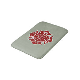 Firefighter Small Bath Mat