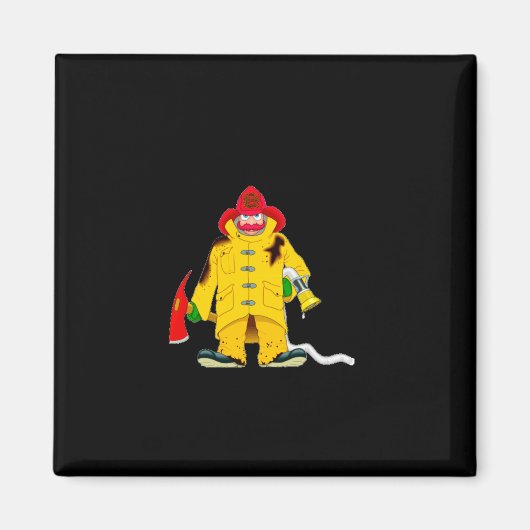 Firefighter Smoke Alarms Dont Save Lives  Magneet (Voorkant)