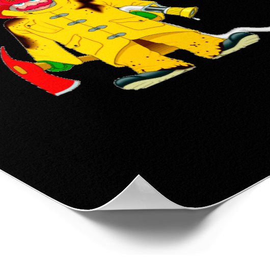 Firefighter Smoke Alarms Dont Save Lives  Poster (Hoek)