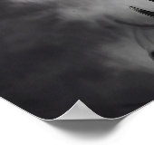 Firefighter Smoke Ink American Flag Tribute Poster (Hoek)