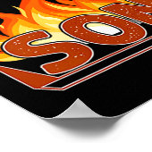 Firefighter Son Fireman Gift Proud Firefighter Quo Poster (Hoek)