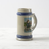 Firefighter Stein - Gepersonaliseerd Bierpul (Voorkant rechts)