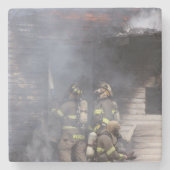 Firefighter Stenen Onderzetter (Voorkant)