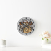 Firefighter Team clock Ronde Klok (Huis)