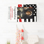 Firefighter Thin Red Line Custom Photo Retirement Spandoek (Insitu)