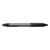 Firefighter Thin Red Line Persoonlijke badge Zwarte Inkt Pen (Achterkant)