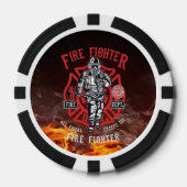 Firefighter Tribute Poker Chips - Brandweerlieden (Voorkant)