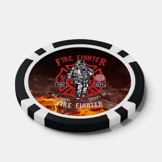 Firefighter Tribute Poker Chips - Brandweerlieden (Enkel)