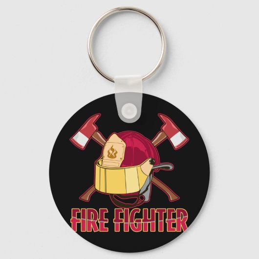 FireFighter Tribute Sleutelhanger (Voorkant)