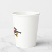 Firefighter Turkey with Hose Papieren Bekers (Links)