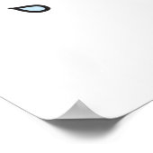 Firefighter Turkey with Hose Poster (Hoek)