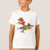 Firefighter Turkey with Hose T-shirt (Voorkant)