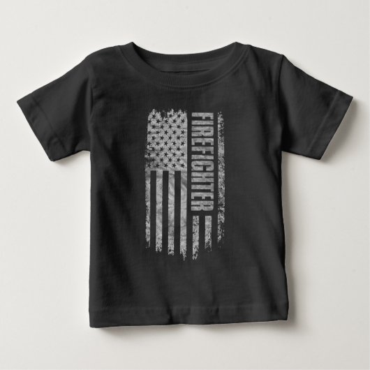 Firefighter USA Flag Distressed design (Voorkant)