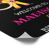 Firefighter welkomstfeest Girl Firefighter Poster (Hoek)