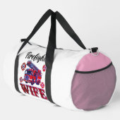 Firefighter Wife Fire Truck Love Plunjezak (Rechterhoek)