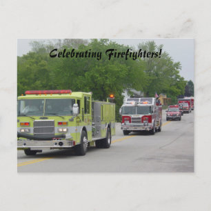 Firefighter's Celebration Briefkaart