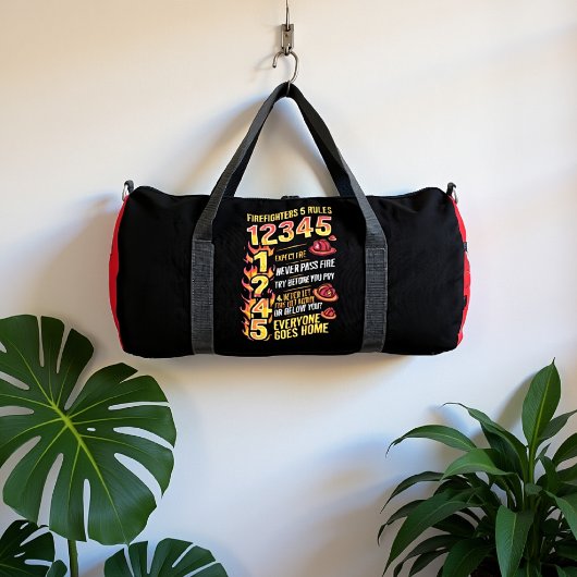 Firefighters Five Rules For Life Plunjezak