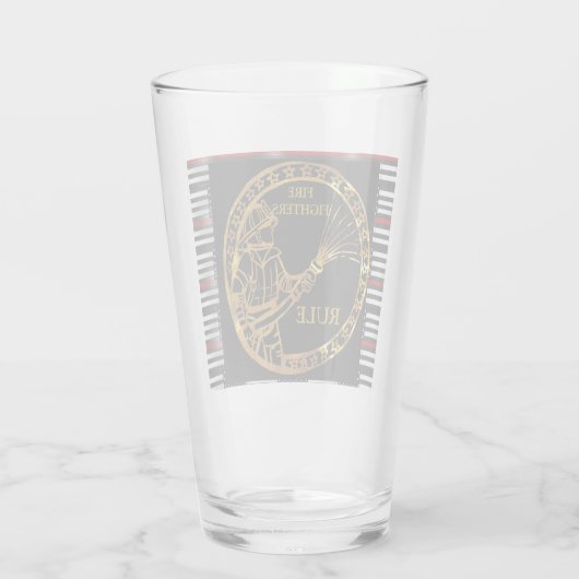 FIREFIGHTERS GLAS (Achterkant)