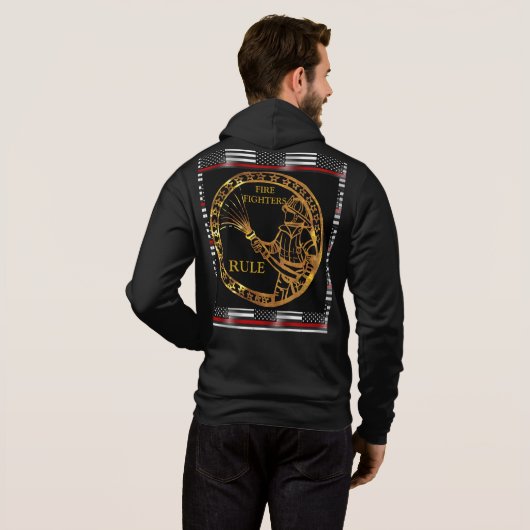 FIREFIGHTERS HOODIE (Achterkant volledig)