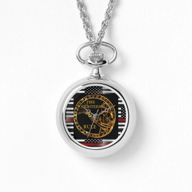 FIREFIGHTERS HORLOGE (Voorkant)